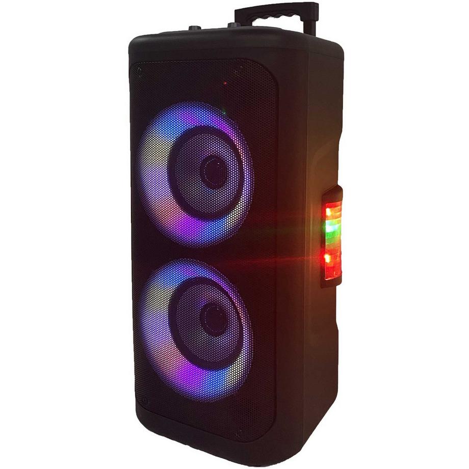 Haut-parleur puissant et portable avec lumière LED