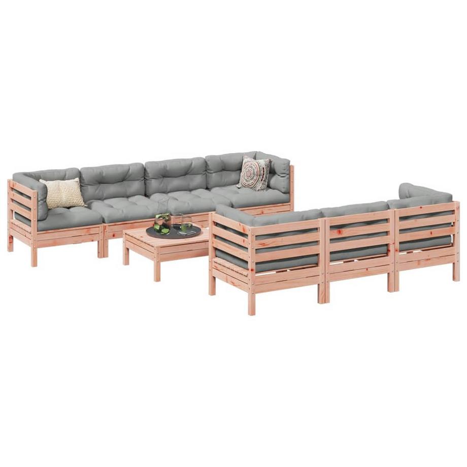 VidaXL Salon de jardin douglas wood  
