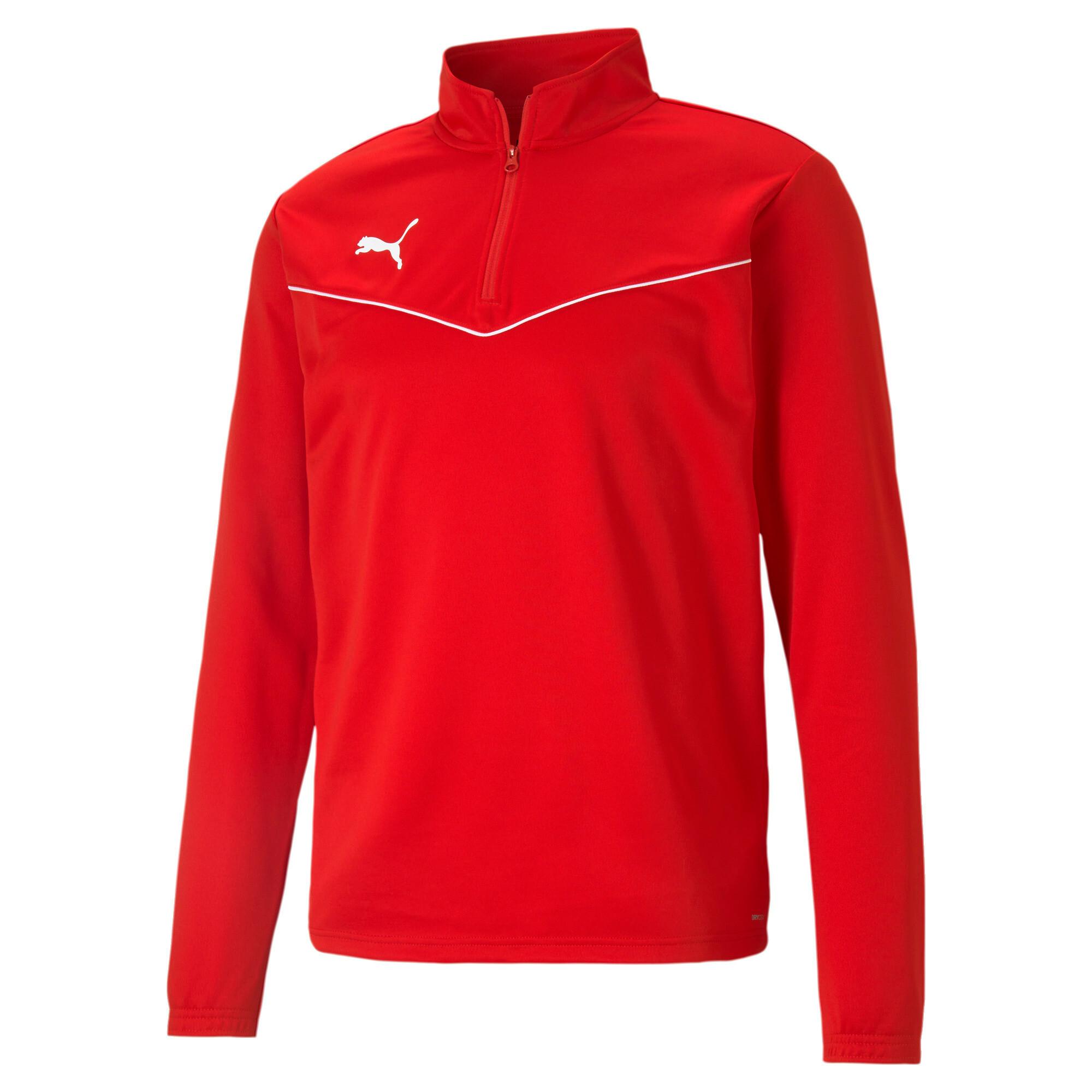 PUMA  felpa 1/4 zip teamrise 