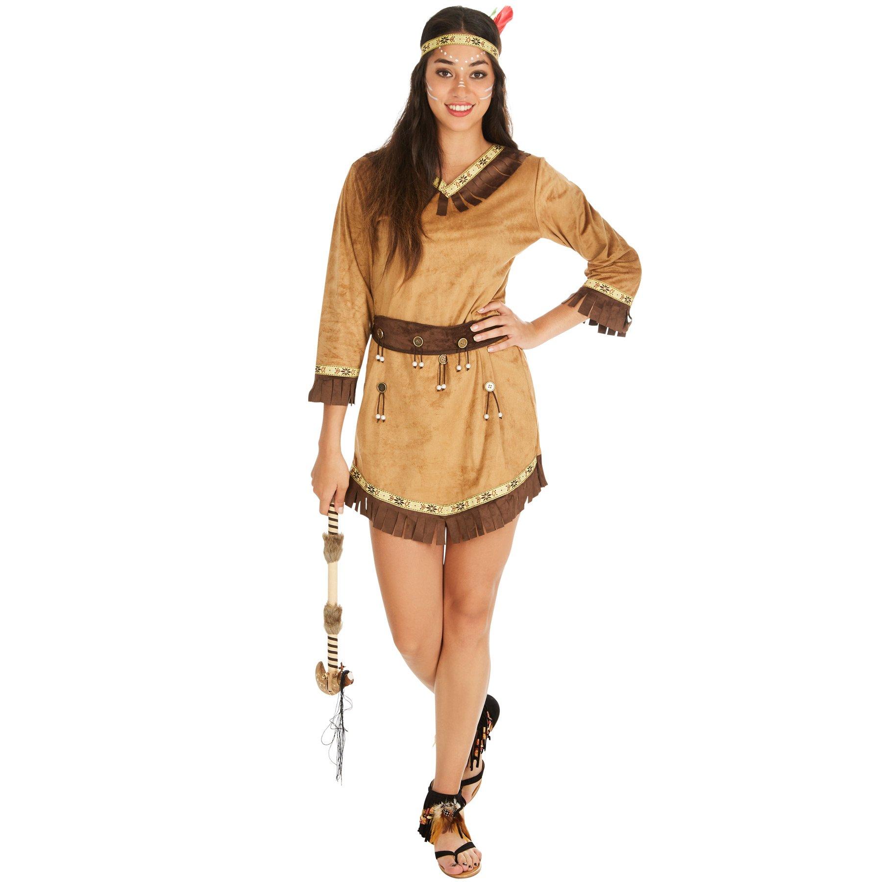 Tectake  Costume da donna - Sexy indiana apache Ashley 