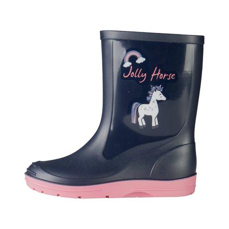 HORKA  bottes d'équitation de pluie pvc enfant 