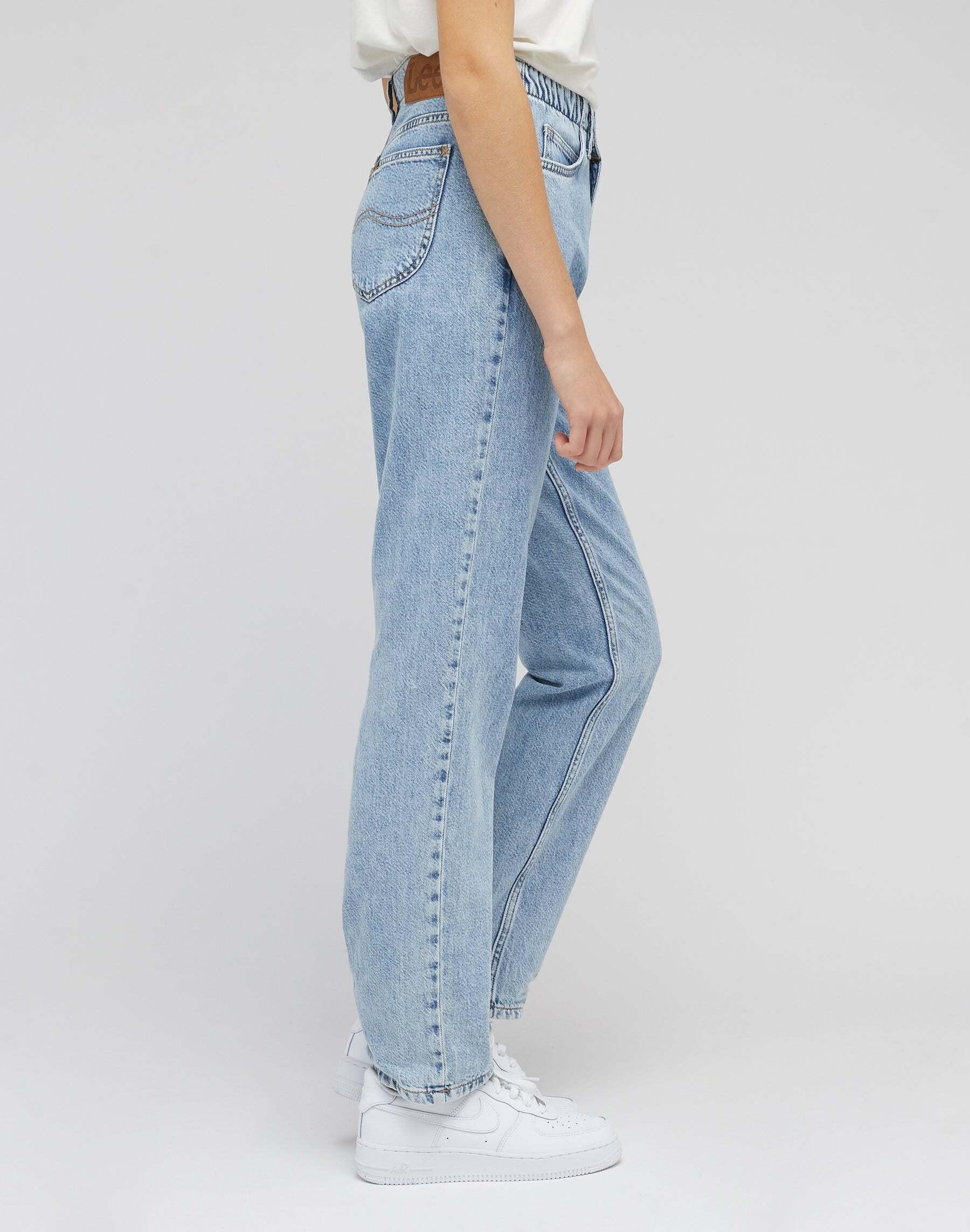 Lee Carol Elasticated Jeans Gamba Dritta  