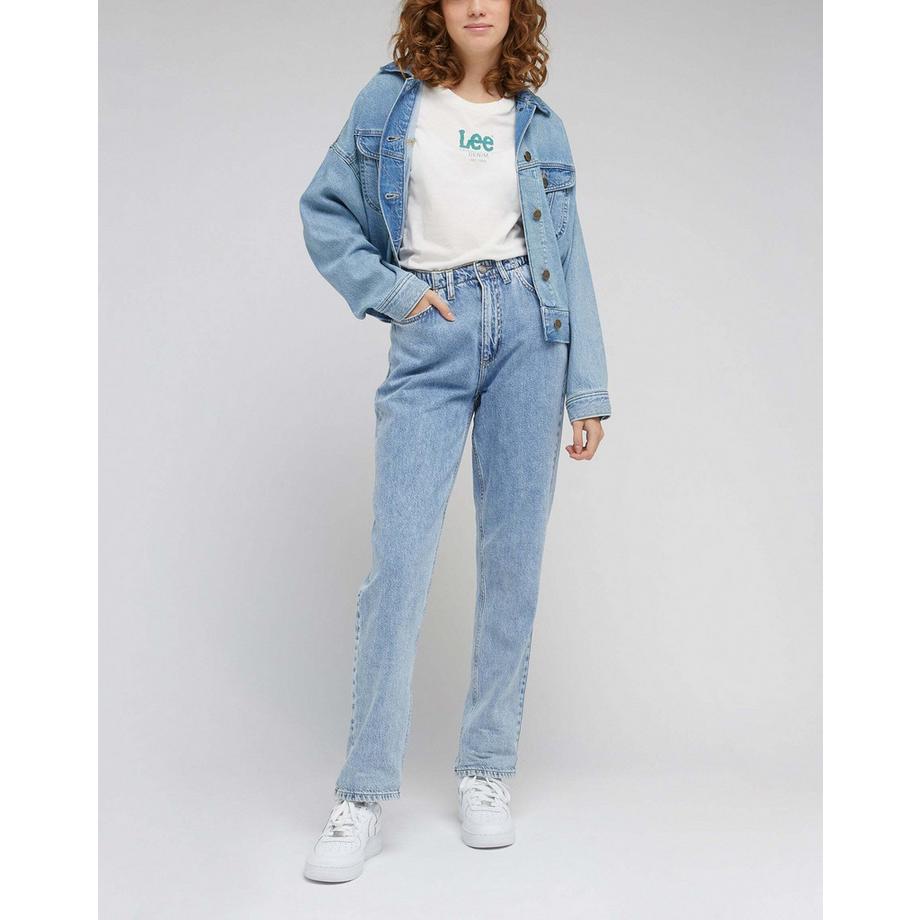 Lee Carol Elasticated Jean Droit  