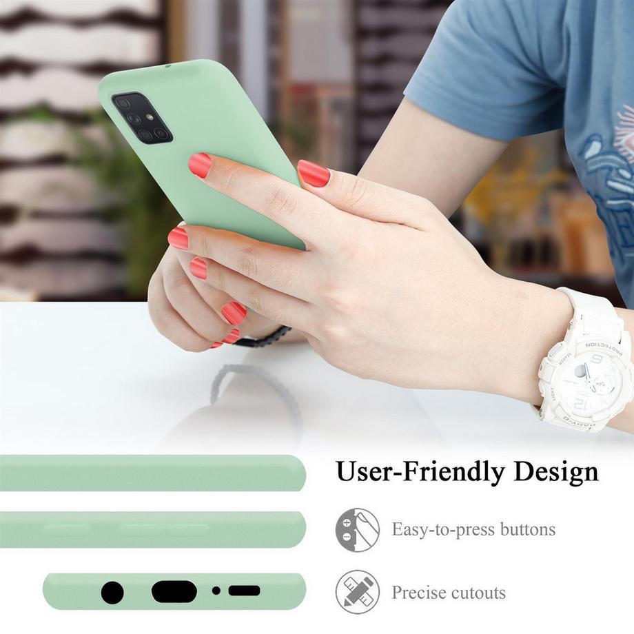 Cadorabo  Housse compatible avec Samsung Galaxy A71 4G - Coque de protection en silicone TPU flexible 