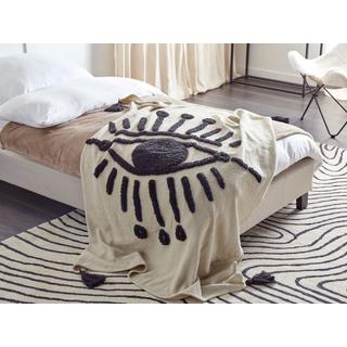 Beliani Couverture en Coton Boho SEDIO  