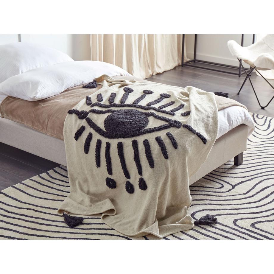 Beliani Coperta in Cotone Boho SEDIO  