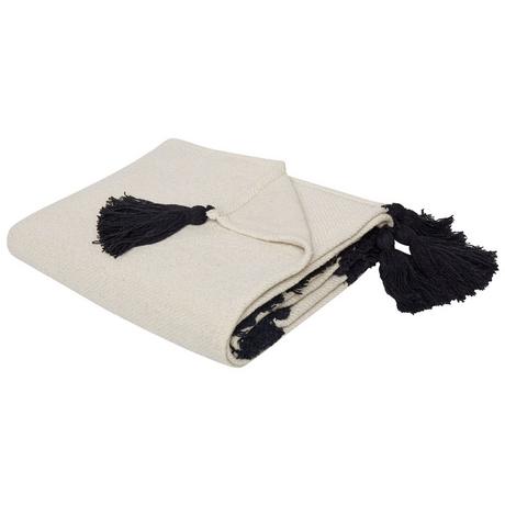 Beliani Couverture en Coton Boho SEDIO  