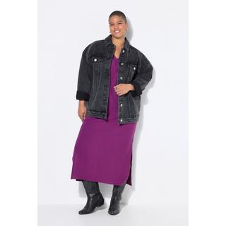 Studio Untold Giacca di jeans oversize a righe sottili  