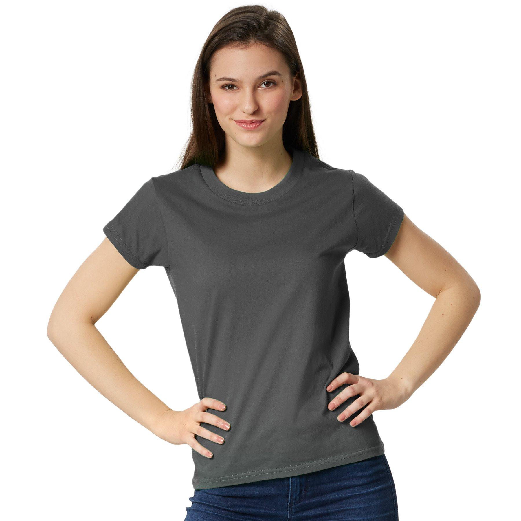 Image of T-shirt Frauen Damen Grau XL