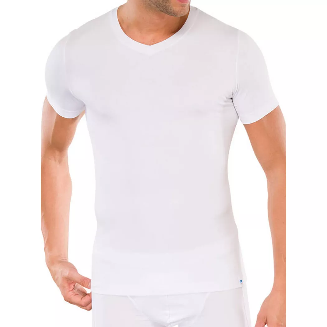 Schiesser - Long Life Cotton T-Shirt, für Herren, Weiss, Größe XXL