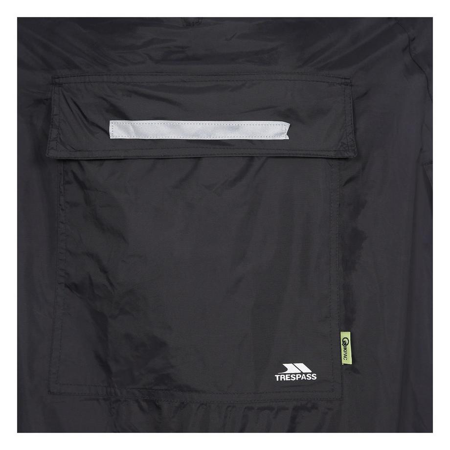 Trespass Qikpac Regen Poncho mit Kapuze  