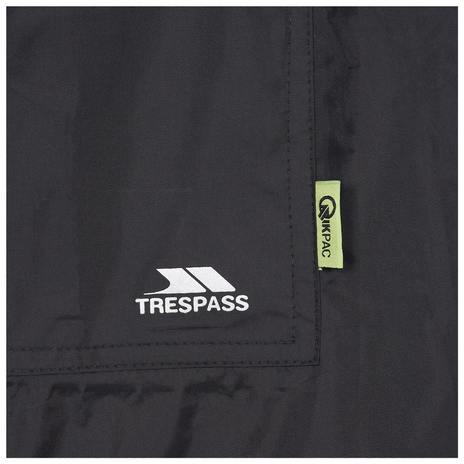 Trespass Qikpac Regen Poncho mit Kapuze  