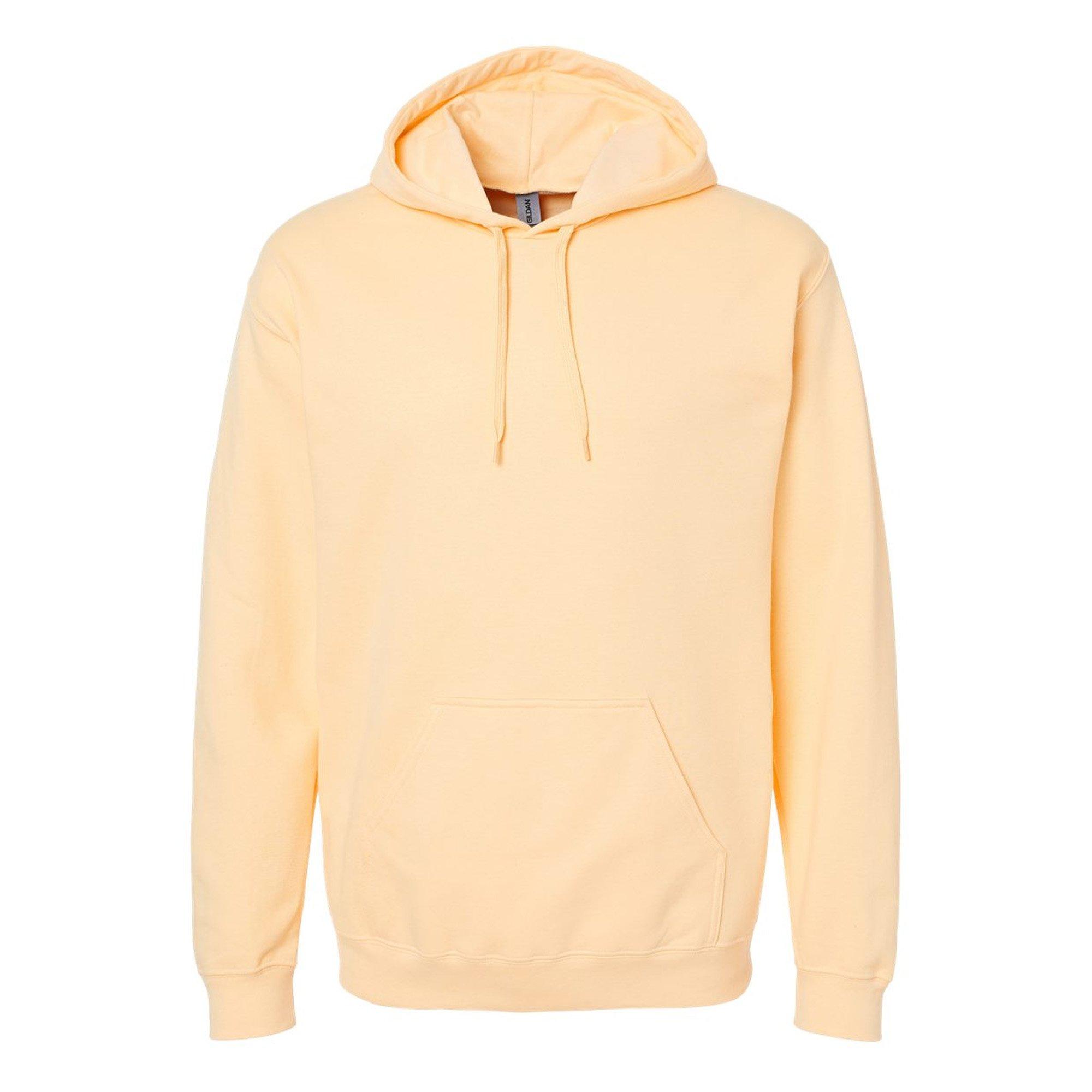 Image of Softstyle Kapuzenpullover Mittelschwer Damen Gelb 3XL