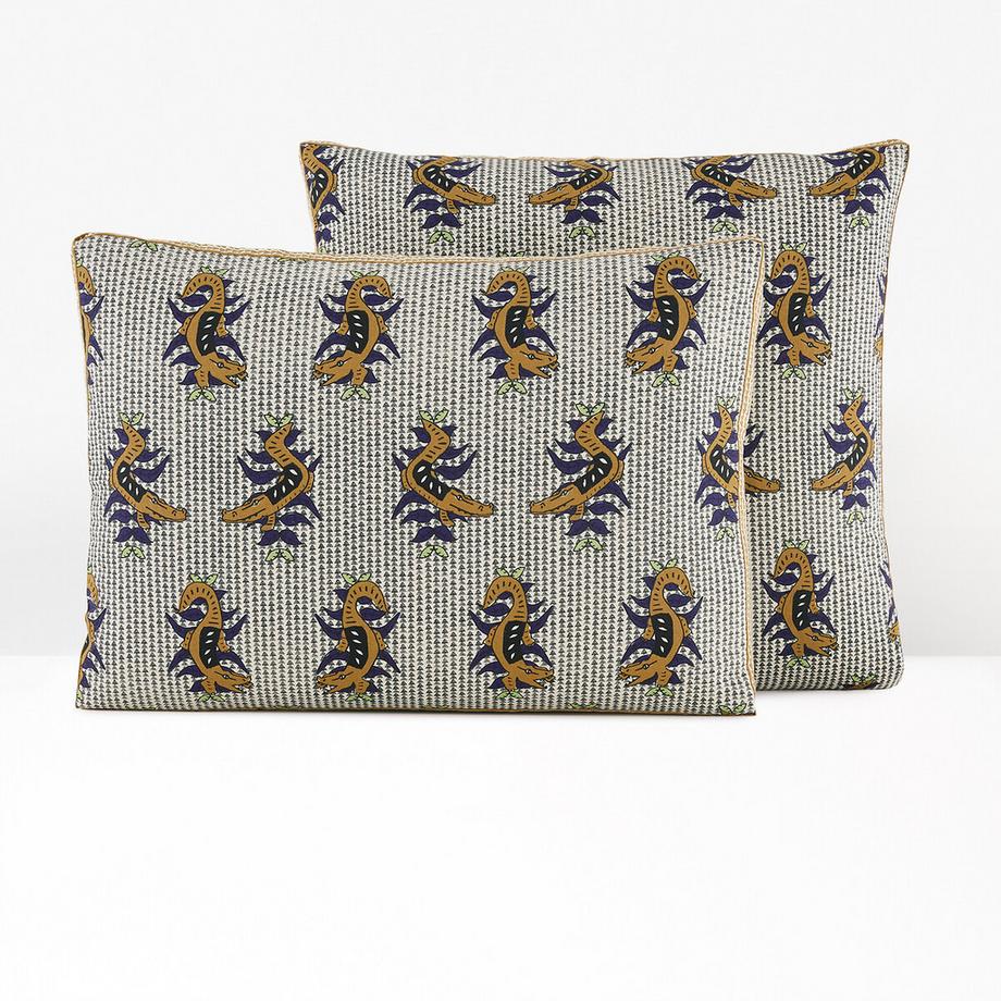 La Redoute Intérieurs Zakari Taie d'oreiller coton recyclé  