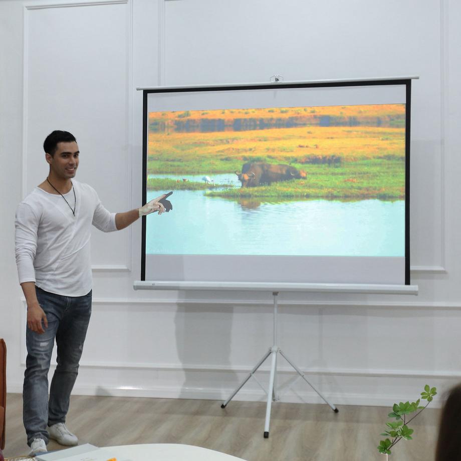 HOMCOM  Écran de projection 