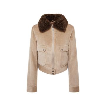 damenvelourjacke pepe jean candance
