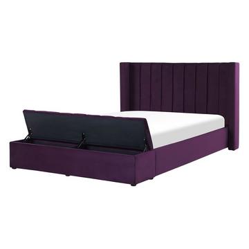 Letto con rete a doghe en Velluto Moderno NOYERS