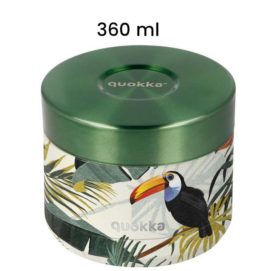 Quokka Whim Tropical 350 ml - Thermo-conteneur alimentaire - Lunchbox  