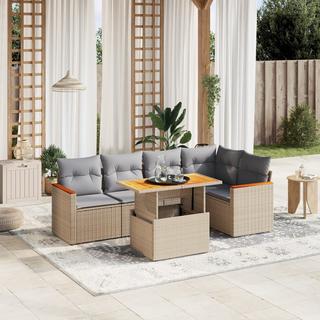 VidaXL Garten sofagarnitur poly-rattan  