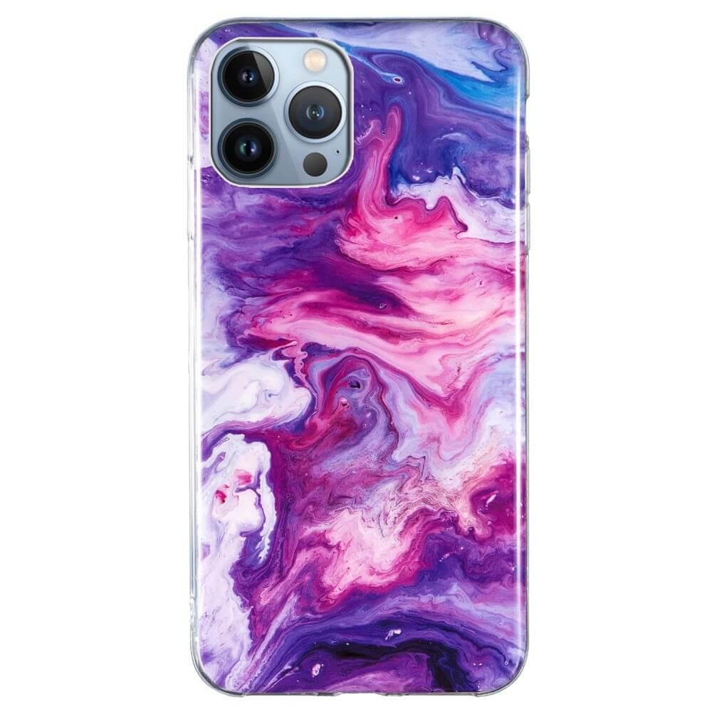 Cover-Discount  iPhone 15 Pro Max - Coque en silicone Marble 