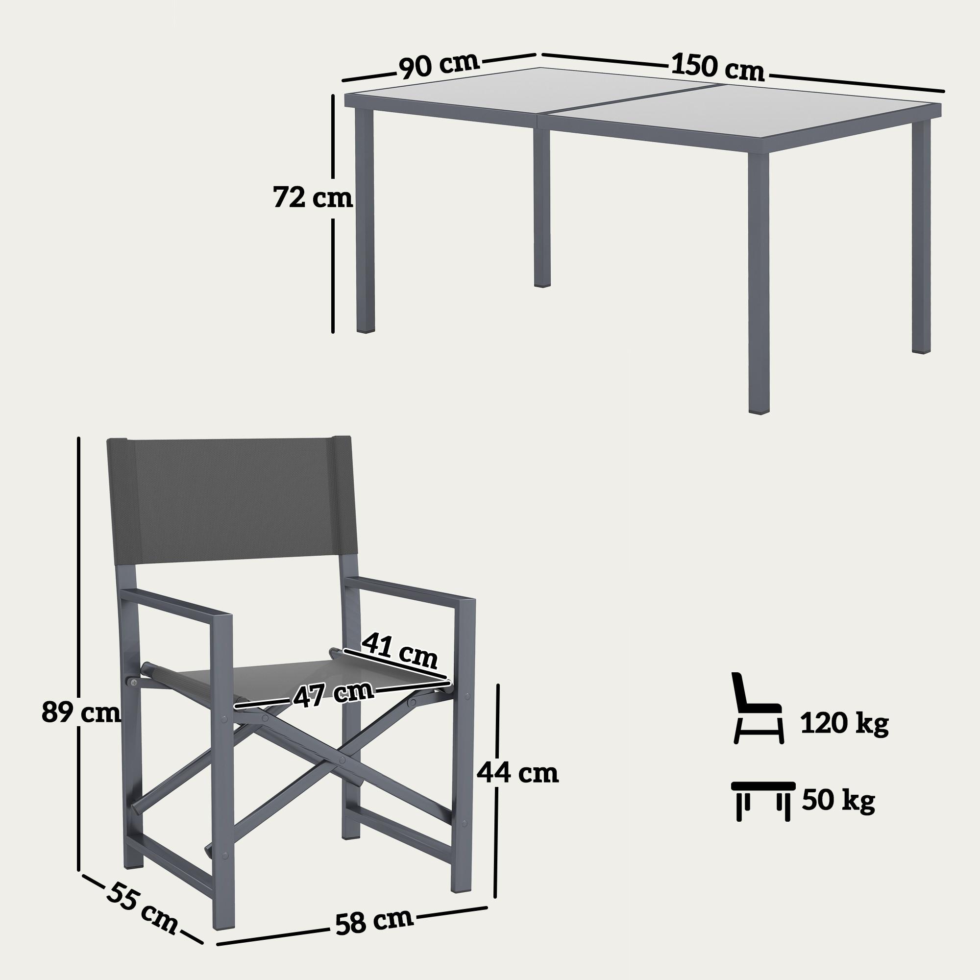 Outsunny Gartenmöbel-Set  