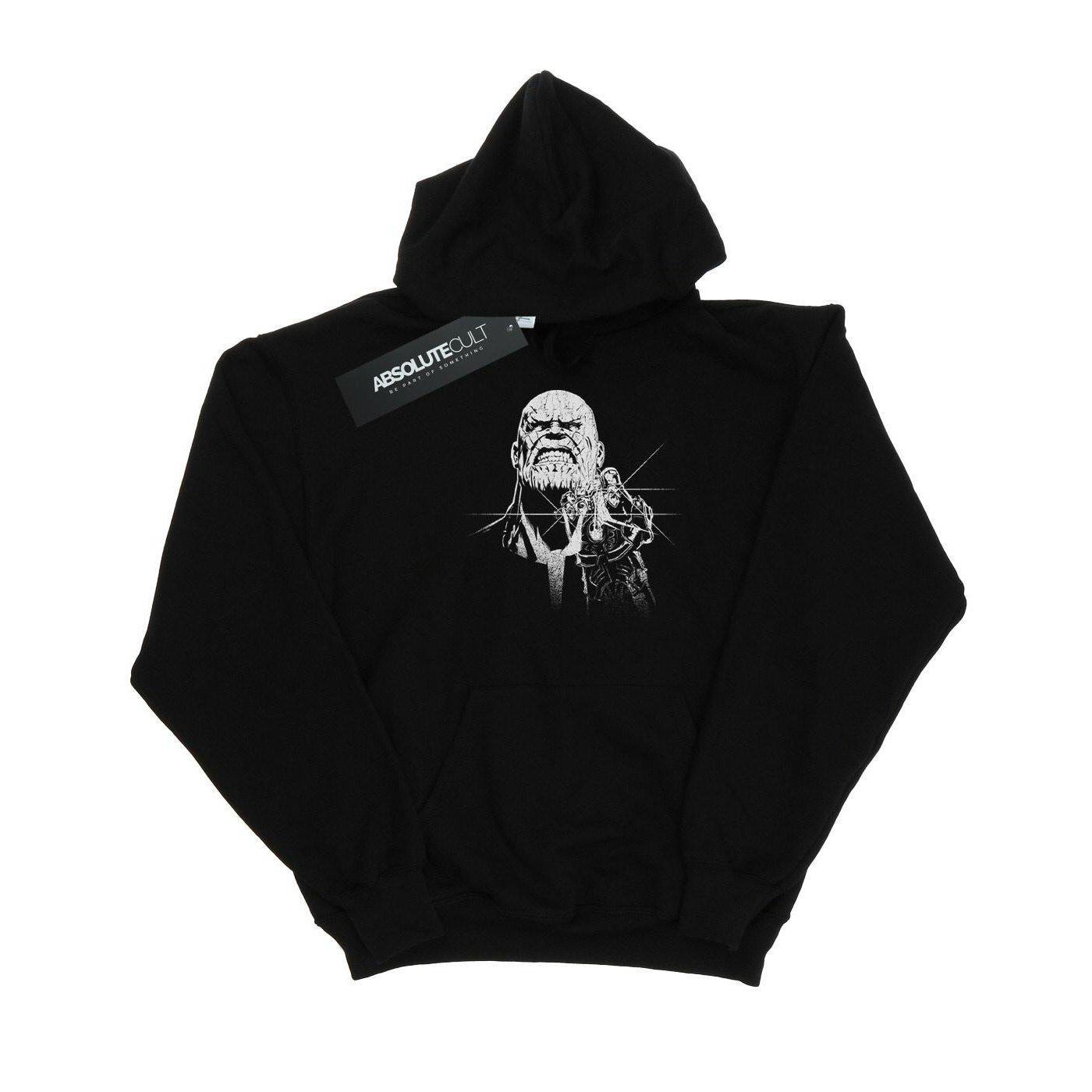 Image of Avengers Infinity War Fierce Thanos Kapuzenpullover Herren Schwarz M