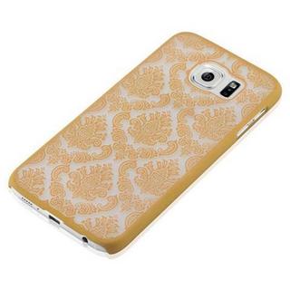 Cadorabo  Hülle für Samsung Galaxy S6 Blumen Paisley Henna Design 