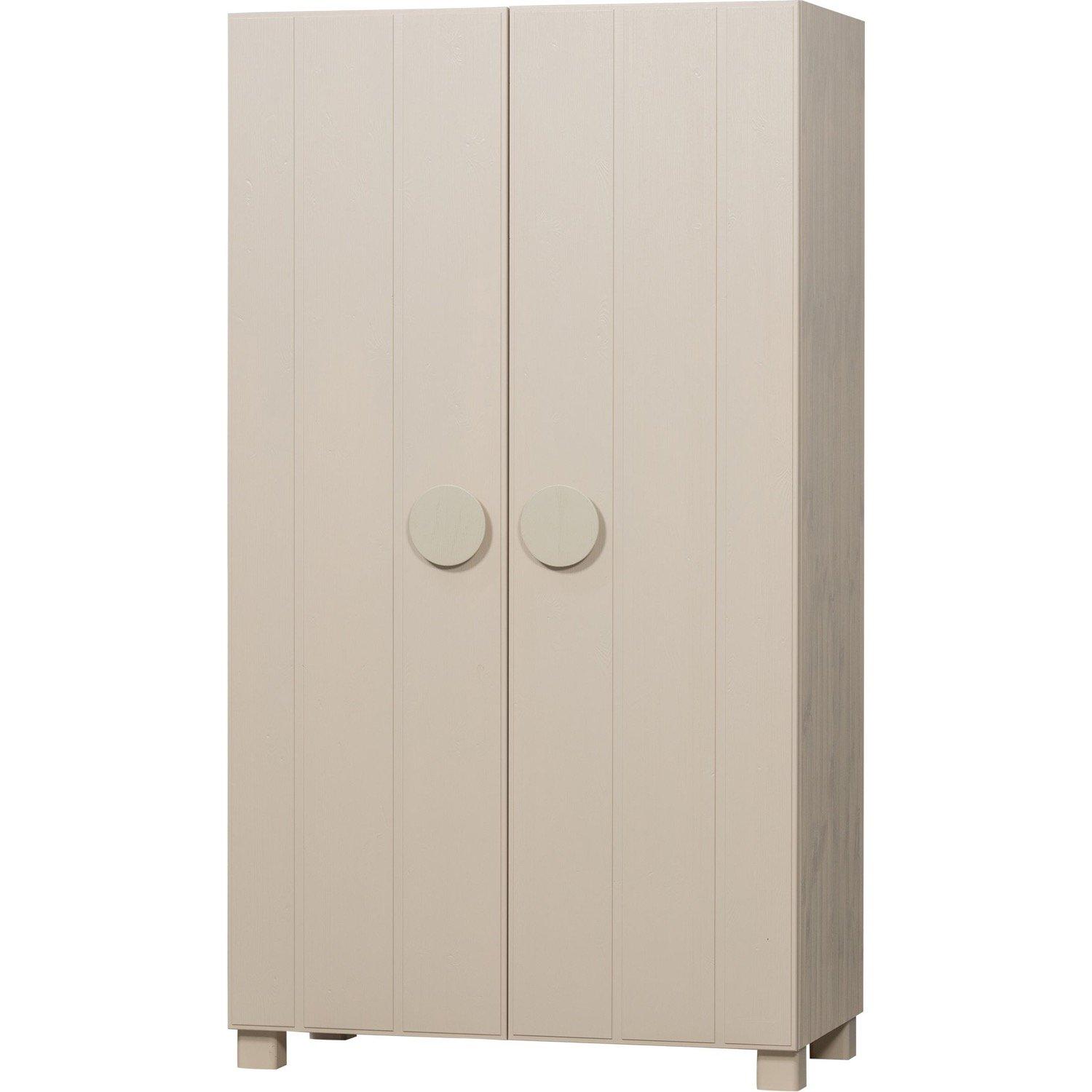 Image of Kleiderschrank Noah Kiefer Gebürstet dust 200x110 Kleiderschrank Noah Kiefer Gebürstet dust 200x110