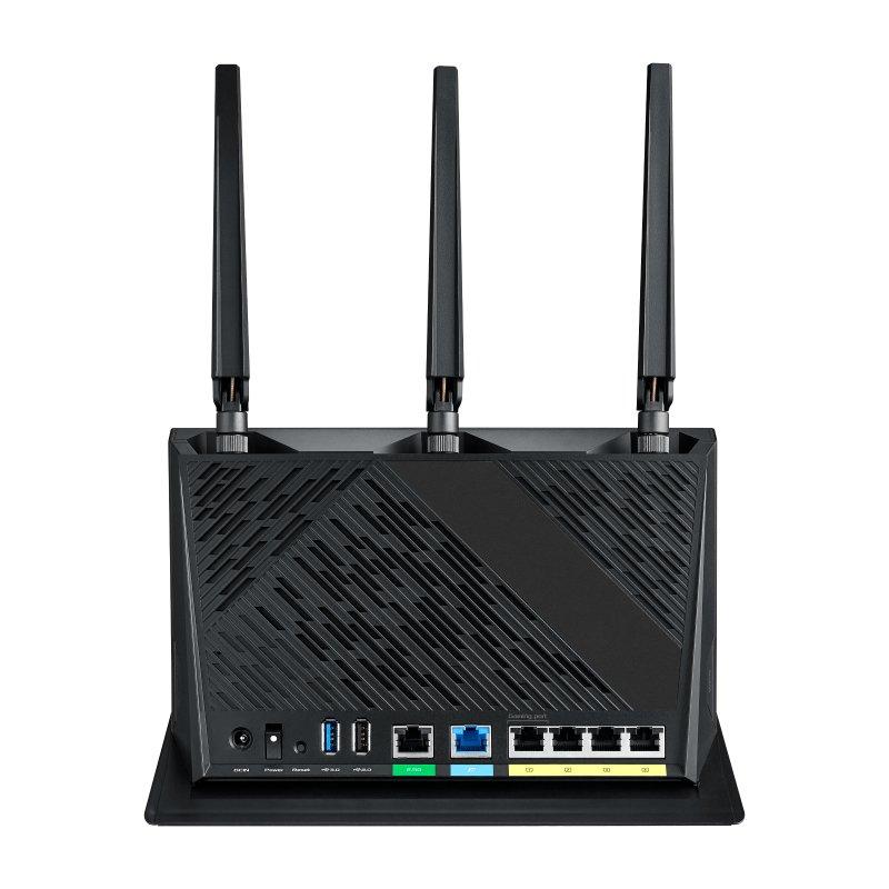 ASUS  RT-AX86U Pro WLAN-Router Gigabit Ethernet Dual-Band (2,4 GHz/5 GHz) Schwarz 