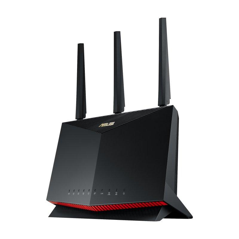 ASUS  RT-AX86U Pro WLAN-Router Gigabit Ethernet Dual-Band (2,4 GHz/5 GHz) Schwarz 