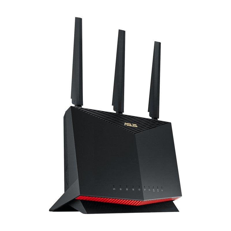 ASUS  RT-AX86U Pro WLAN-Router Gigabit Ethernet Dual-Band (2,4 GHz/5 GHz) Schwarz 