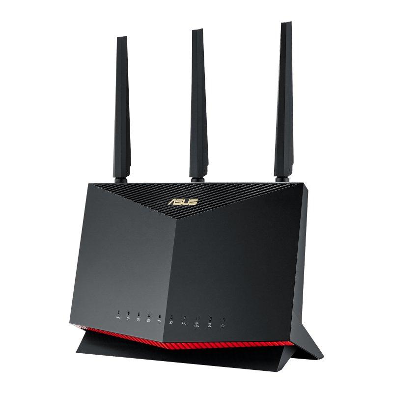 Image of RT-AX86U Pro WLAN-Router Gigabit Ethernet Dual-Band (2,4 GHz/5 GHz) Schwarz
