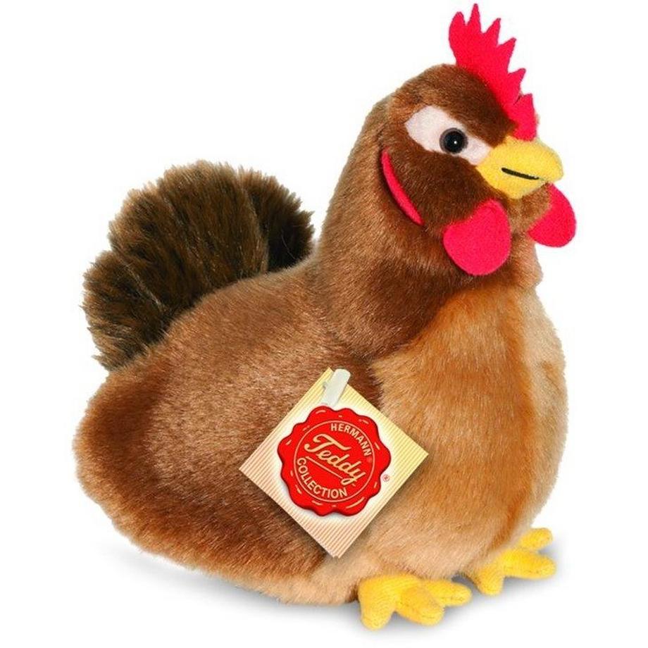 Hermann Teddy  Hermann Teddy stofftier Henne braun 16 cm 