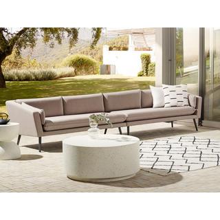 Beliani Divani XXL en Tessuto Moderno LORETELLO  