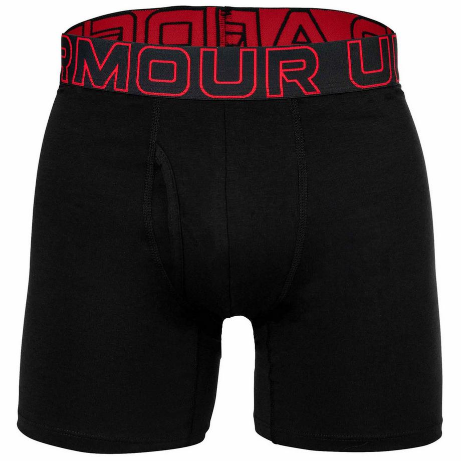 UNDER ARMOUR UA Performance Tech Solid 6 Inch Boxer Briefs 3er Pack  