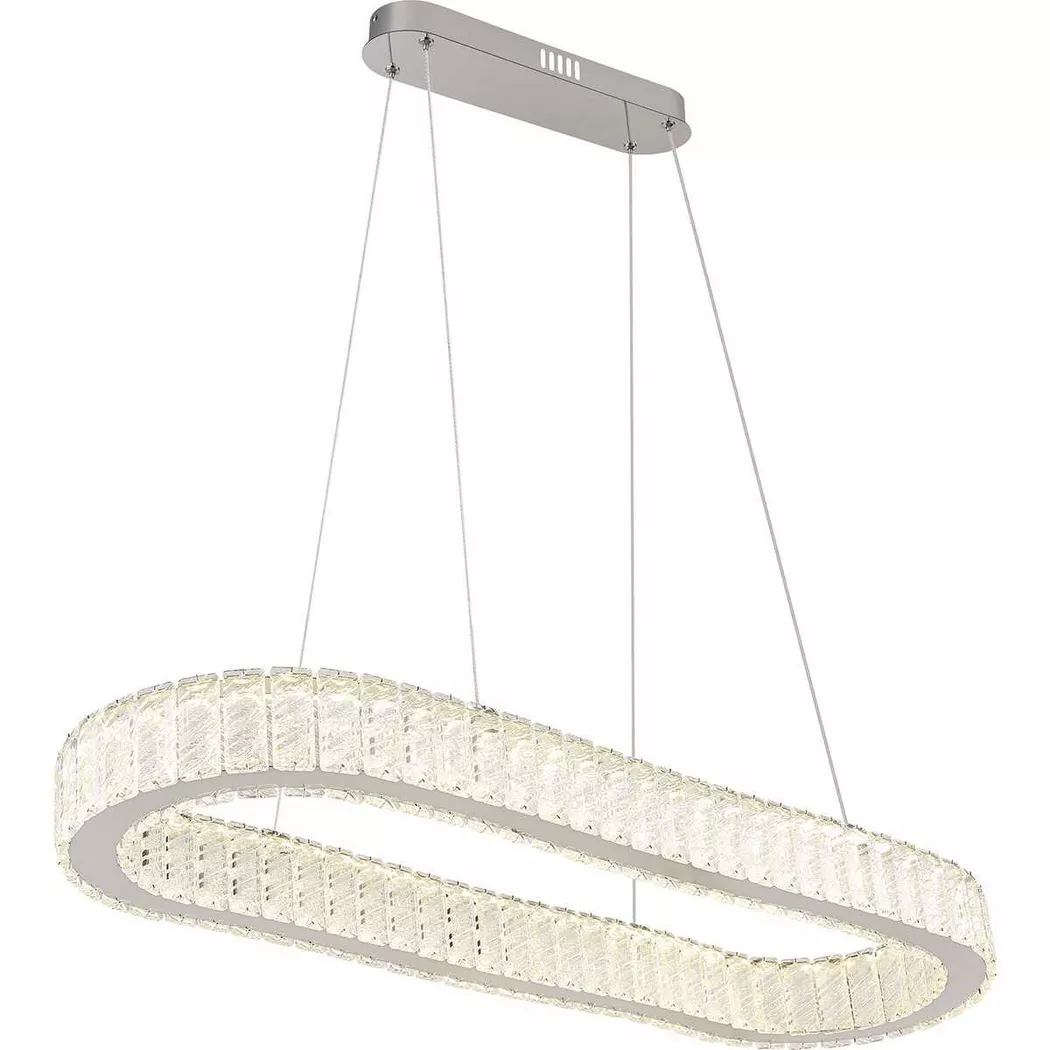 mutoni light – Hängeleuchte Mucky Metall verchromt LED 89, One Size