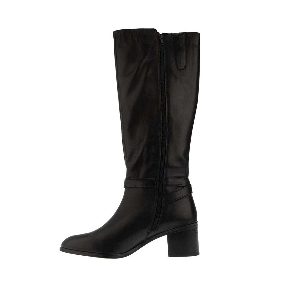 Dune London Bottes Hauteur Genoux Trusti Casual en Cuir  