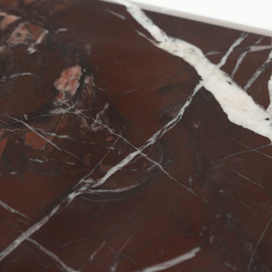 mutoni Table d'appoint Mirage rouge  