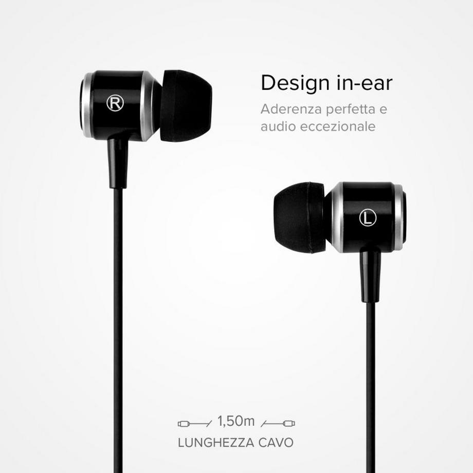 SBS  SBS TEEARTYCK écouteur/casque Avec fil Ecouteurs Appels/Musique USB Type-C Noir 