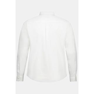 Sthuge  Camicia STHUGE dalla vestibilità moderna con maniche lunghe e collettino button-down bianco neve 