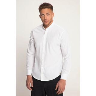 Sthuge  Camicia STHUGE dalla vestibilità moderna con maniche lunghe e collettino button-down bianco neve 