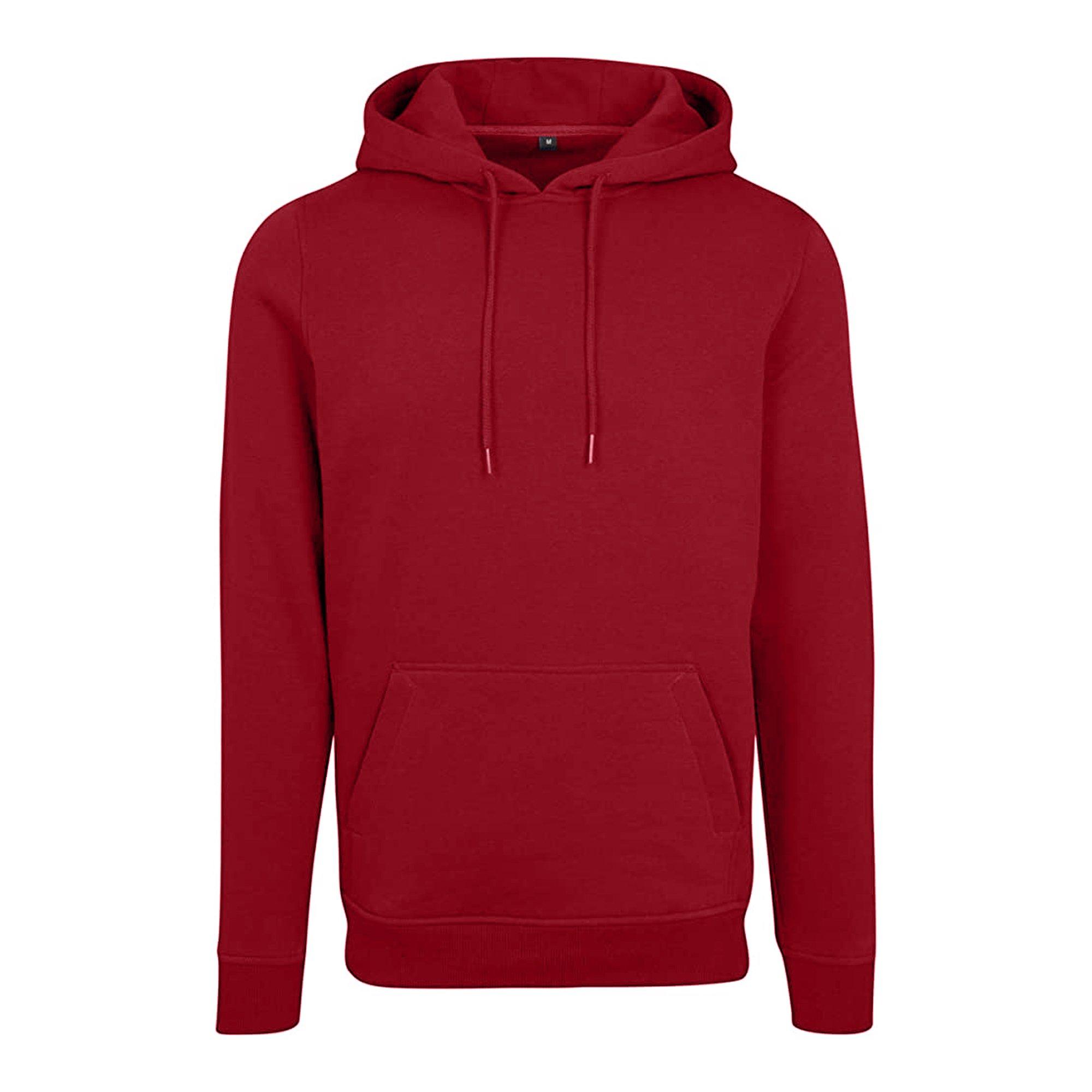 Image of Heavy Kapuzenpullover Herren Dunkelrot L