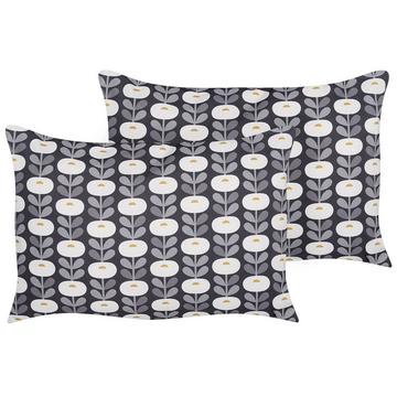 Lot de 2 coussins en Polyester Moderne VALSORDA