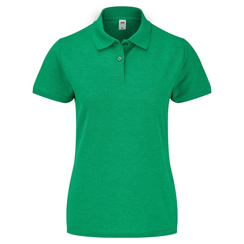 Image of Poloshirt Lady Fit Piqué Damen Grün XS