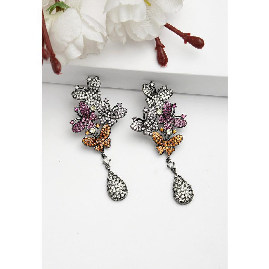 AVANT-GARDE PARIS  Diva Kollektion Schmetterling-Tropfenohrringe 