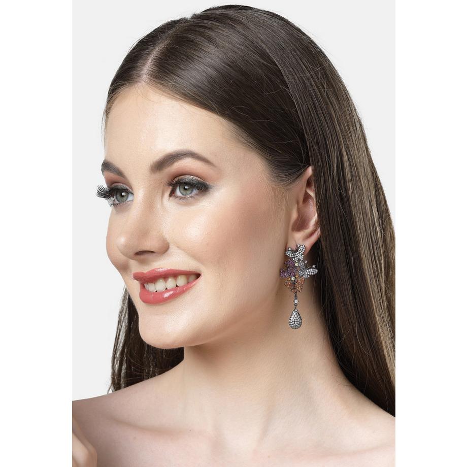 AVANT-GARDE PARIS  Diva Kollektion Schmetterling-Tropfenohrringe 