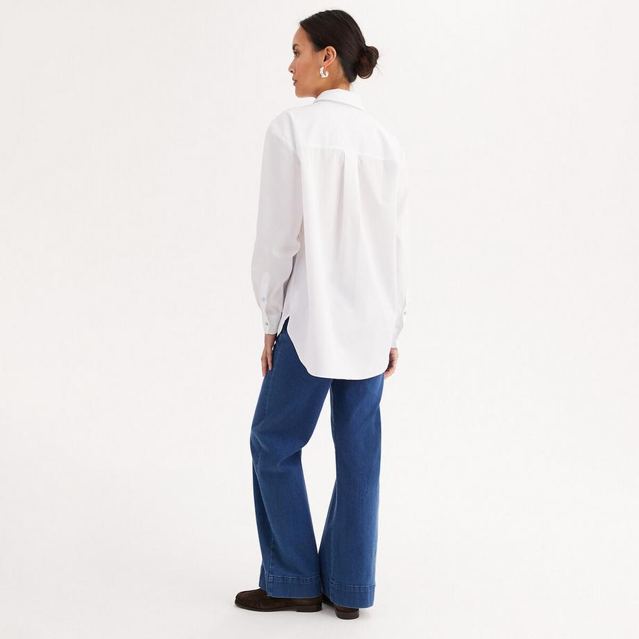 La Redoute Collections Camicia Tunica Maniche Lunghe Oversize  