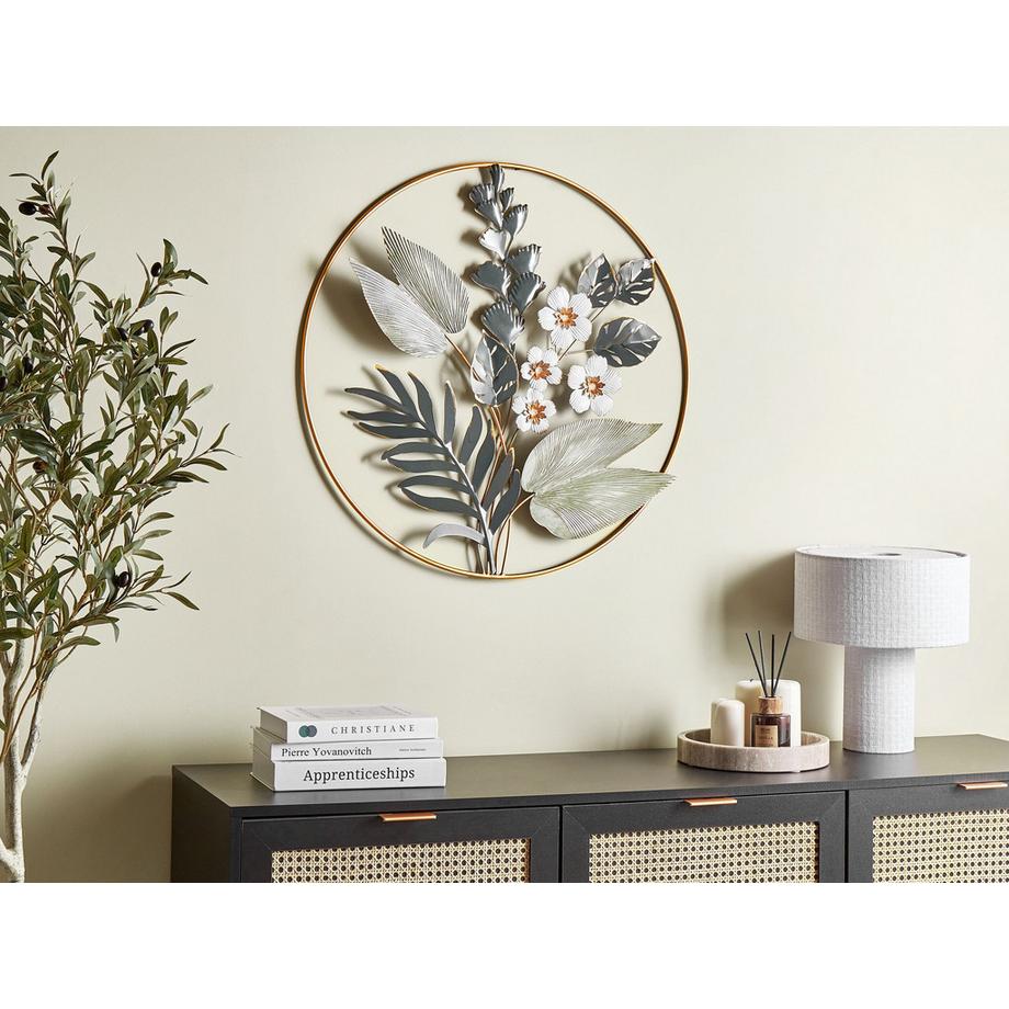 Beliani Wandobjekt aus Eisen  DUBNIUM  