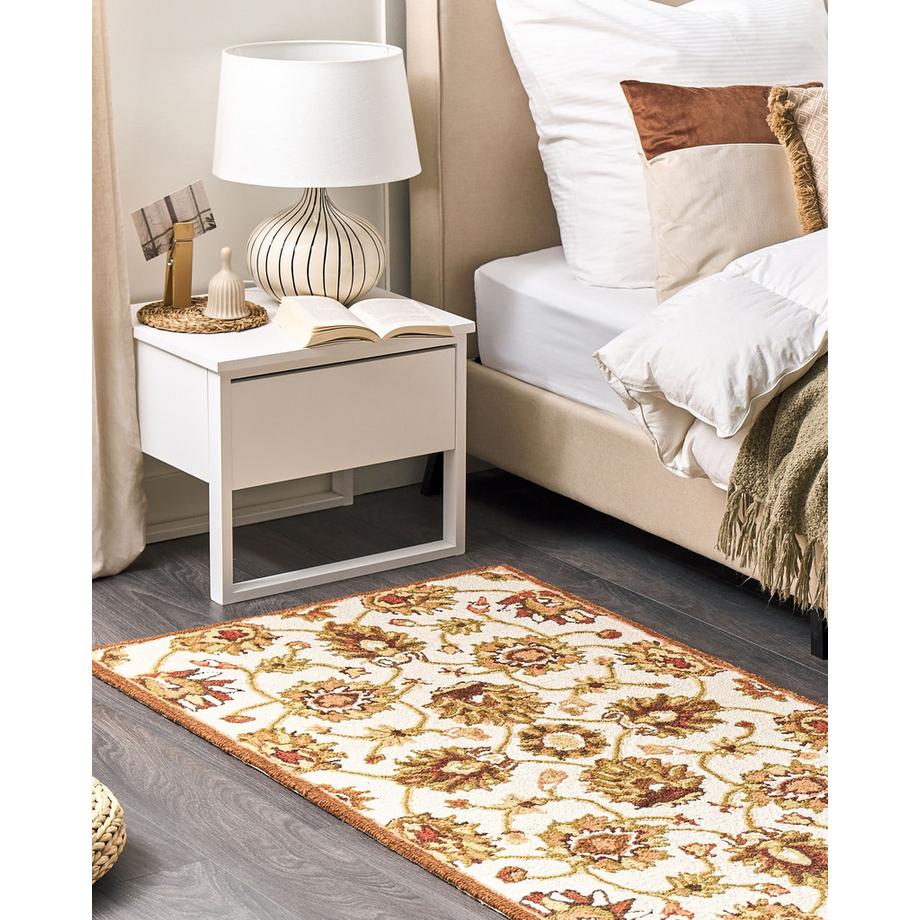 Beliani Teppich aus Wolle Klassisch EZINE  