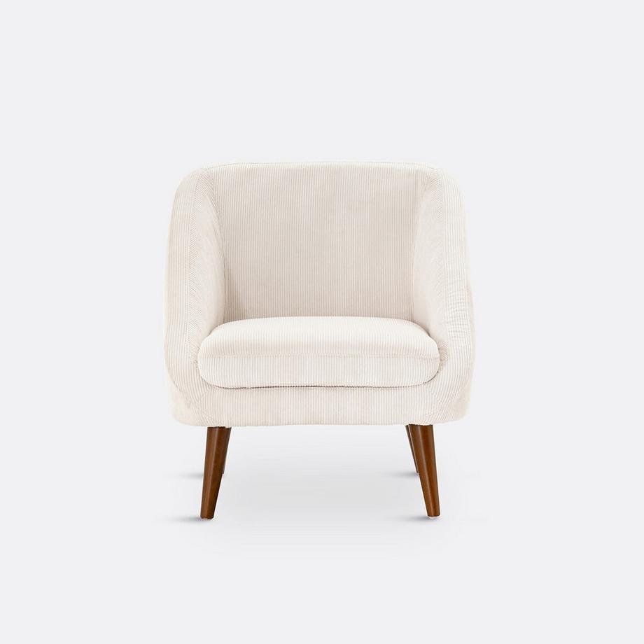 La Redoute Intérieurs Fauteuil velours côtelé  